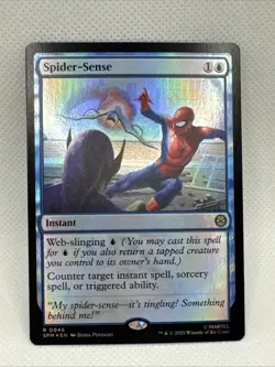 MTG - NM - Spider-Sense Marvel's Spider-Man Foil - Image 1