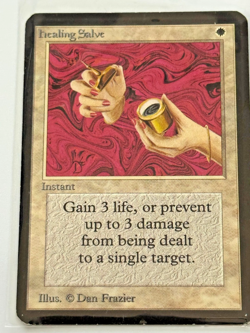 Healing Salve - LP, Limited Edition Alpha, LEA, MTG - Image 1