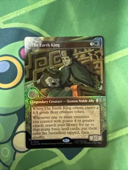 x1 The Earth King - Foil - Showcase R MTG Avatar: The Last Airbender M/NM, Engli - Image 1