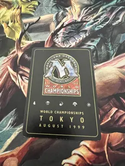 Magic the Gathering - World Champ. Tokyo 1999 - Kai Budde - Ancient Tomb - LP/MP - Image 2