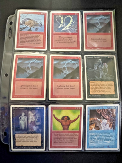 MTG REVISED lot - Manabarb, Lightning Bolot, Hypnotic Specter, Mijae Djinn.... - Image 1