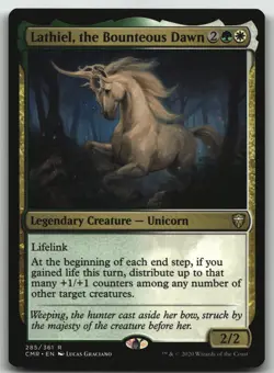 Lathiel, the Bounteous Dawn R Commander Legends 285 LP - Image 1