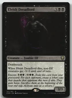 Elvish Dreadlord R Commander Legends 121 LP - Image 1