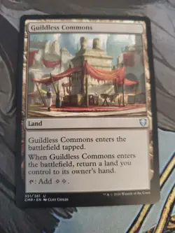 Magic The Gathering Guildless Commons Commander Legends Uncommon NM 2020 - Image 1