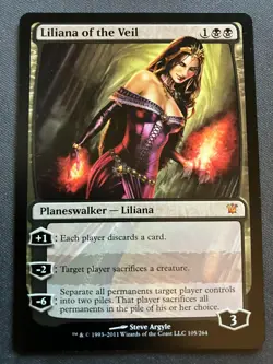 MTG Liliana of the Veil {Innistrad} - NM/LP - Image 1
