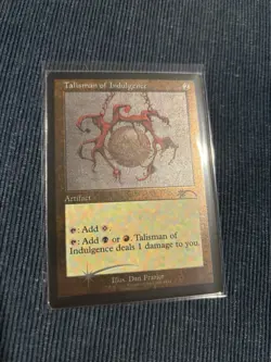 Talisman of Indulgence Retro Frame, Foil Etched, Secret Lair Drop- NM - Image 1