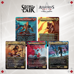 MTG Secret Lair X Assassin’s Creed: Lethal Legends Non Foil Sealed - Image 1