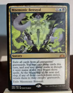 MTG Mnemonic Betrayal Guilds of Ravnica 189 LP X1 Magic The Gathering - Image 1