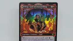 Birgi, God of Storytelling - Showcase Foil - Kaldheim - MTG - PACK FRESH!!! - Image 3