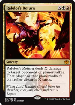 1 x Rakdos's Return - Ravnica Allegiance Guild Kits - NM-Mint - MTG - Image 1