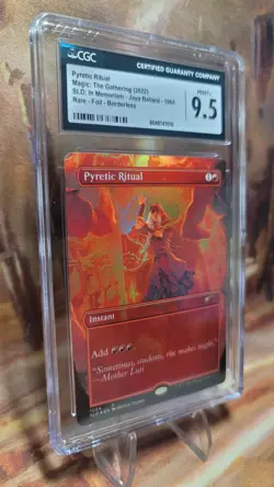 MTG Pyretic Ritual #1064 Foil Borderless Secret Lair Drop Series CGC 9.5 Mint+ - Image 3