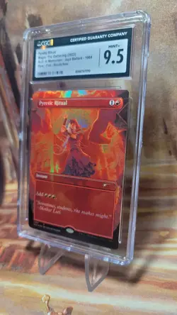 MTG Pyretic Ritual #1064 Foil Borderless Secret Lair Drop Series CGC 9.5 Mint+ - Image 4