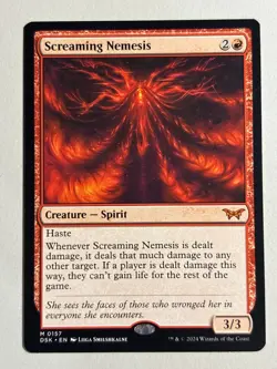 Screaming Nemesis - Duskmourn: House of Horror - MTG - Image 1