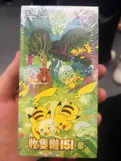IN STOCK Collect 151C Gather Slim Booster Box Sealed Pokemon TCG Chinese 2025 - Image 1
