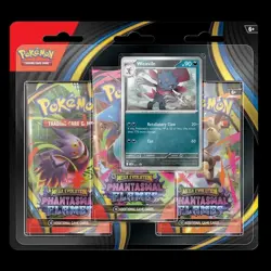 *PRESALE* (Assorted Promo) Pokemon Mega Evolution Phantasmal Flames 3 Pack - Image 2