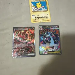 Pokemon Phantasmal Flames UPC MEGA Charizard & Oricorio EX #23 Promos (Both) - Image 1