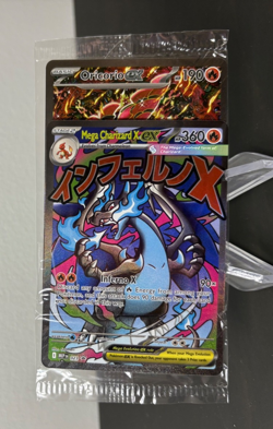 Sealed 2025 Pokemon Mega Charizard X EX 023 AND Oricorio EX 024 UPC Promo - Image 1