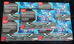 Pokemon Greninja and Kingdra Ex Special Collection Box Sealed Lot Of 5 - Image 2