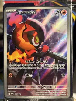 Charcadet Holo Promo - Pokemon TCG 022/ - Gather Strength - Mint Condition - Image 1
