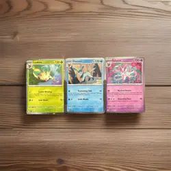 Pokemon Prismatic Evolutions Tech Sticker Collections Promos SVP 170 171 172 - Image 1