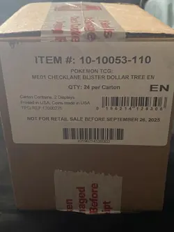 *Factory Sealed* Pokemon Mega Evolution Sealed Box Of ME01 Blister Packs - Image 1