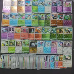 Pokemon TCG C Neon Fish/Gardevoir/Dragonite/Mewtwo/Dragapu 180*Lot FM - Image 1