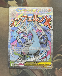 Pokemon TCG Phantasmal Flames Mega Charizard X EX #023 SIR Black Star Promo NM - Image 1