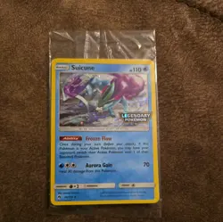 Pokemon Suicune Lost Thunder 59/214 Holo Holo Rare Legendary Pokemon - SEALED!!! - Image 1