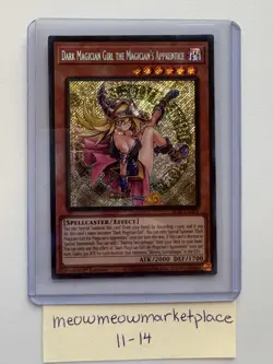 Yugioh Dark Magician Girl The Magician’s Apprentice Secret Rare ALIN-EN004 - Image 1