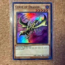 Yugioh 25th Anniversary Curse of Dragon (LOB-EN066) NM - Image 1