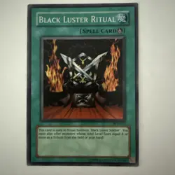 Yugioh Black Luster Ritual SYE-025 Super Rare - Image 1