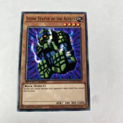 Yugioh Stone Statue Of The Aztecs SGX2-END10 Midterm Paradox 1st Edition Common - Image 1