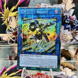 Yugioh S:P Little Knight MP25-EN047 Starlight Rare 1st Ed Near Mint - Image 1