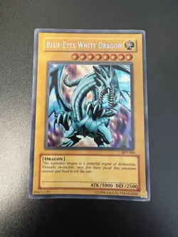 Yu-Gi-Oh TCG #BPT-009 Blue-Eyes White Dragon MP - Image 1