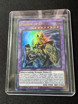 Yugioh! Master of Chaos Ultra Rare BACH-EN036 Battle of Chaos 1st Edition - Image 1