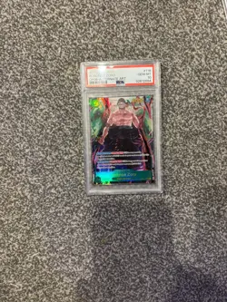PSA 10 Rorono Zoro OP06-118 One Piece Card SEC ALT ART 2023 English - Image 1