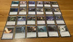 Blue MTG Cards Lot *Heavily Played Bulk* - Image 1