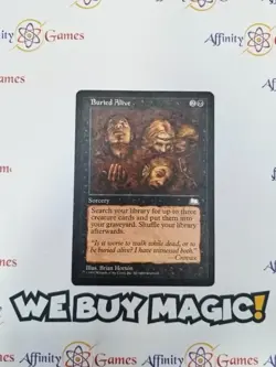 MTG | Buried Alive | Weatherlight | Regular | Heavily Played | English - Image 1