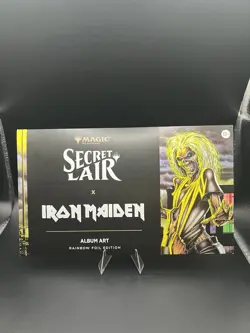 MTG SECRET LAIR Iron Maiden Album Art Rainbow Foil Edition New Sealed - In Hand - Image 1