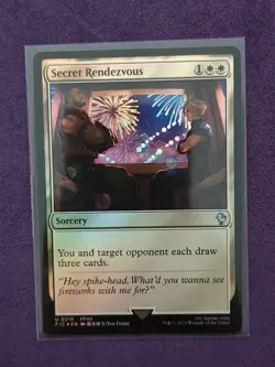MTG Secret Rendezvous (0219) Commander: Final Fantasy FIC Foil Barrett - Image 1