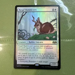 Regal Bunnicorn Wilds of Eldraine Foil - Image 1