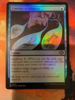 MTG Modern Horizons 3 Consign to Memory Foil NM NICE!! - Image 1