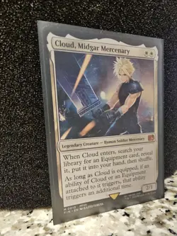 Final Fantasy MTG - Cloud, Midgar Mercenary Mythic Non-Foil (Near Mint) - Image 3