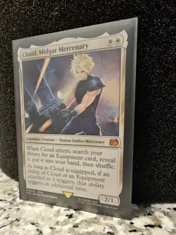 Final Fantasy MTG - Cloud, Midgar Mercenary Mythic Non-Foil (Near Mint) - Image 4