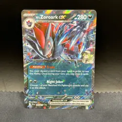 N's Zoroark EX # 098/159 Double Rare | Pokemon TCG - 2025 Journey Together | NM - Image 1