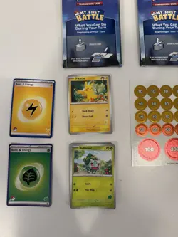 Pokemon TCG My First Battle Set Bulbasaur Pikachu - Image 2