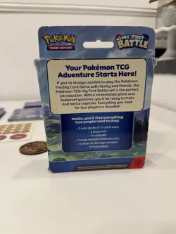 Pokemon TCG My First Battle Set Bulbasaur Pikachu - Image 5