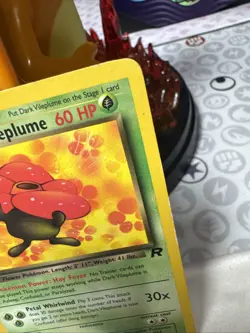 Dark Vileplume 30/82 Unlimited Rare - Team Rocket - Pokemon TCG 2000 Vintage - Image 3