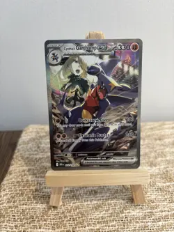 Pokemon TCG S&V Destined Rivals: Cynthia's Garchomp EX Card 232/182 Pack Fresh - Image 1