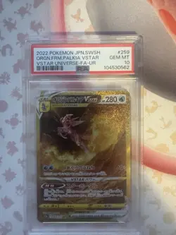 Palkia VSTAR PSA 10 VSTAR Universe 259/172 Japanese Pokemon Card Gem Mint - Image 1